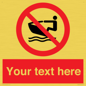 Custom No personal water craft